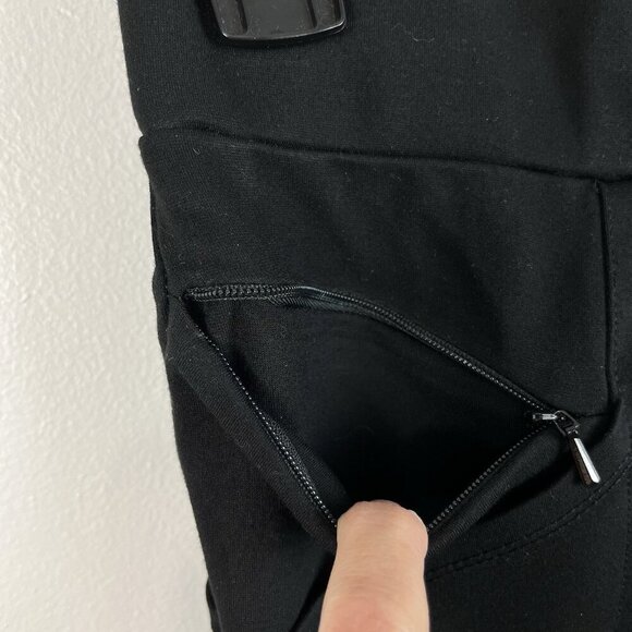 Betabrand Power Down Pants Skinny Women’s S Black‎ Ponte Pull On Stretch *Flaw - Picture 5 of 14